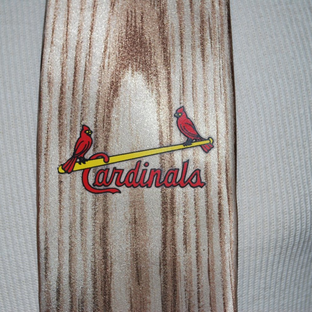 Vintage 1987 St. Louis Cardinals Bat Tie